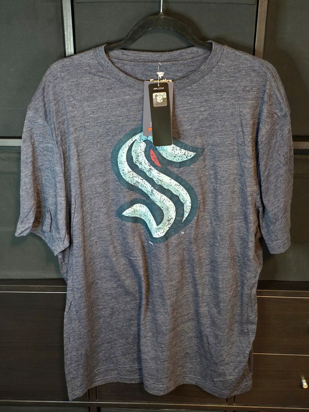 Fanatics Seattle Kraken Hockey Short Sleeve Tee Shirt - Size 2XL NWT